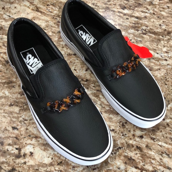 Vans Classic Slip-On Tortoise Chain Black - Picture 4 of 5